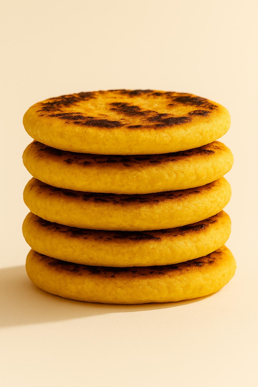 Sweet Plantain Arepas