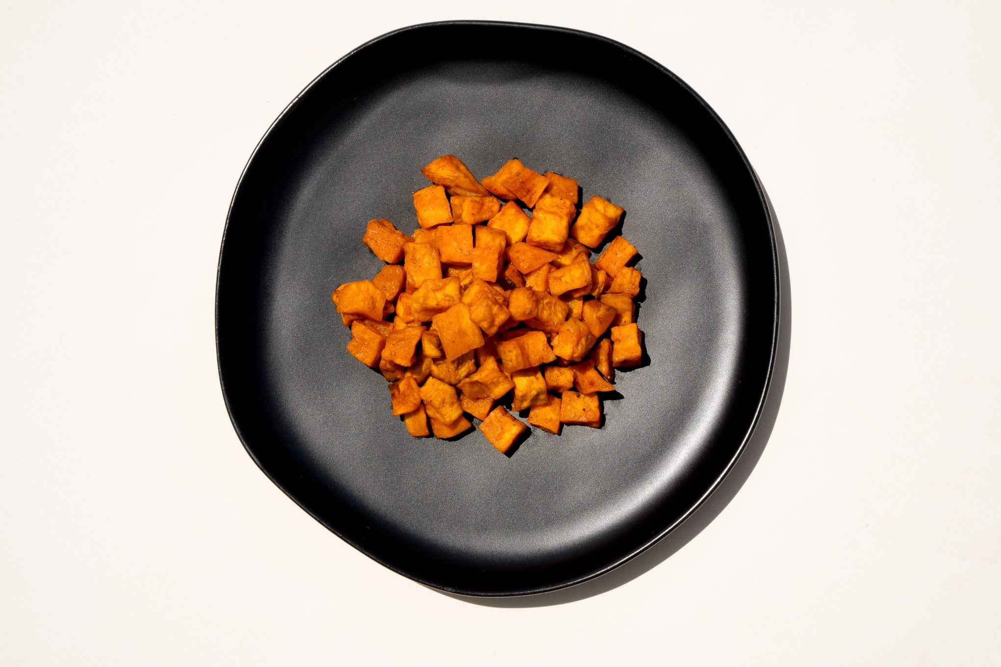 Roasted sweet potatoes