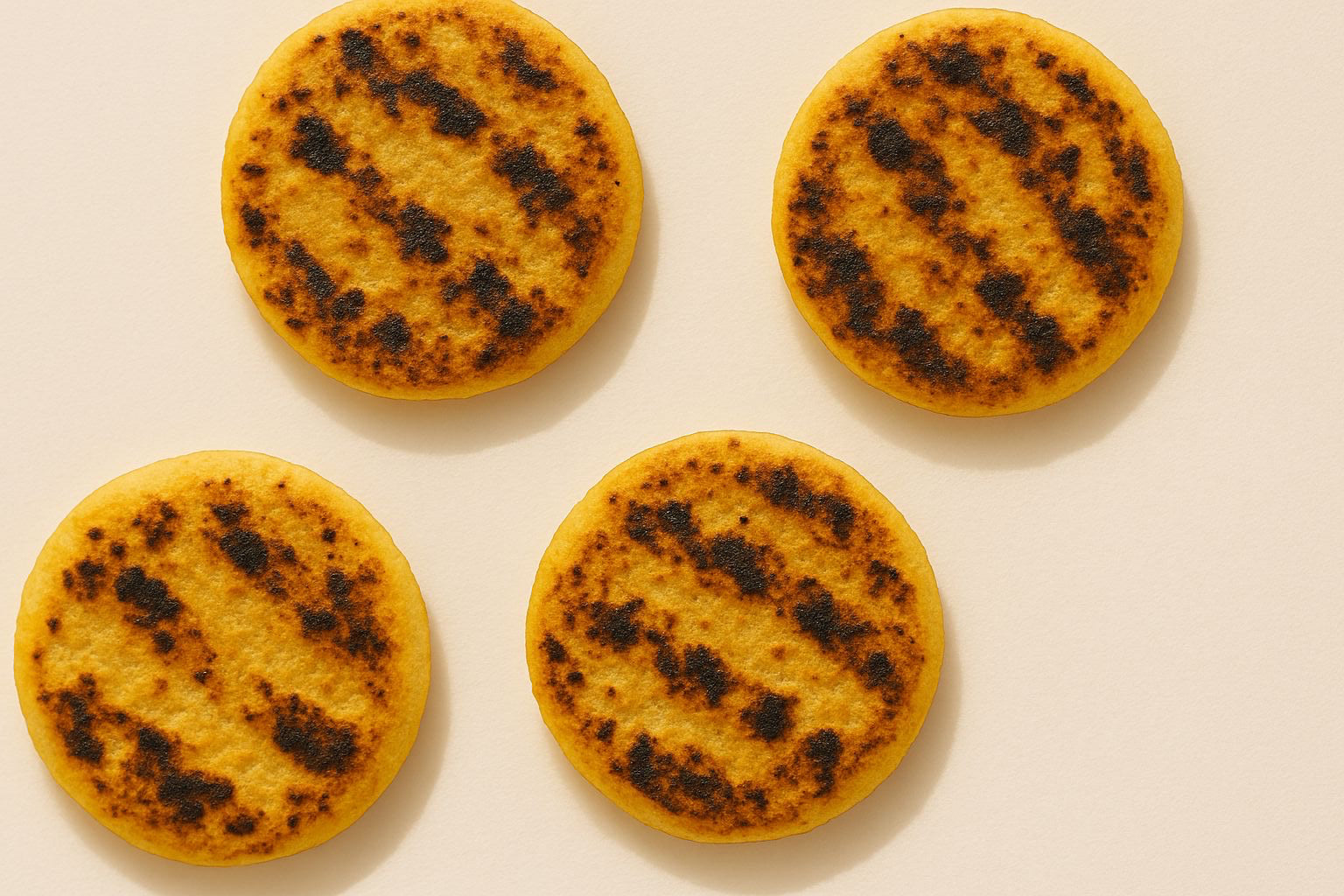 Sweet Plantain Arepas