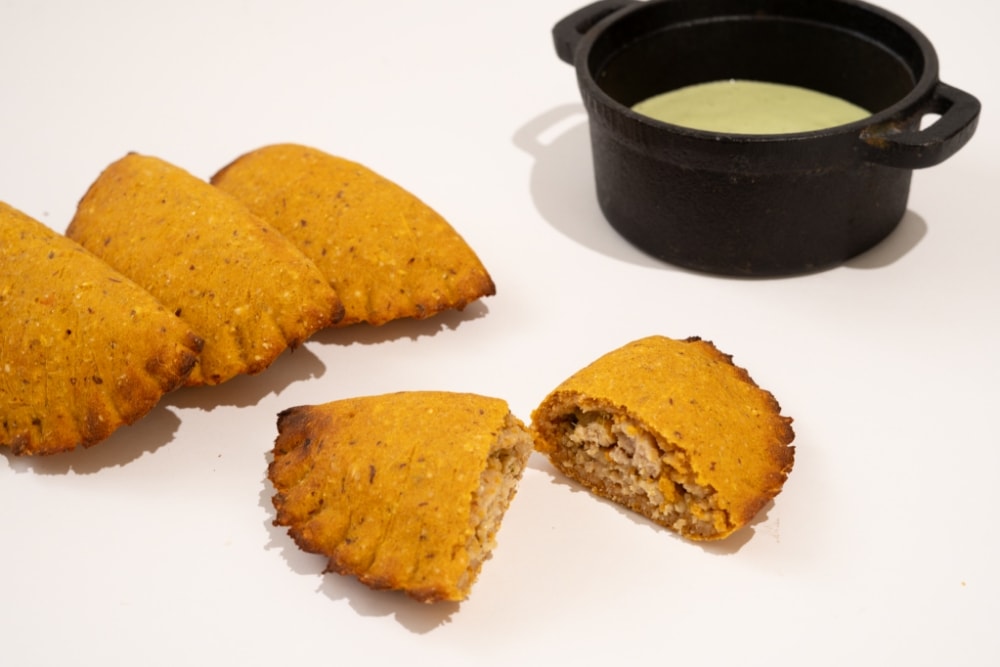 Sweet potato based Empanada (Chicken)