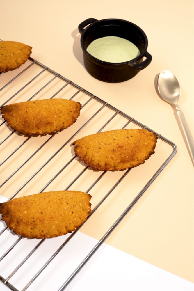 Sweet potato based Empanada (Shredded Beef)